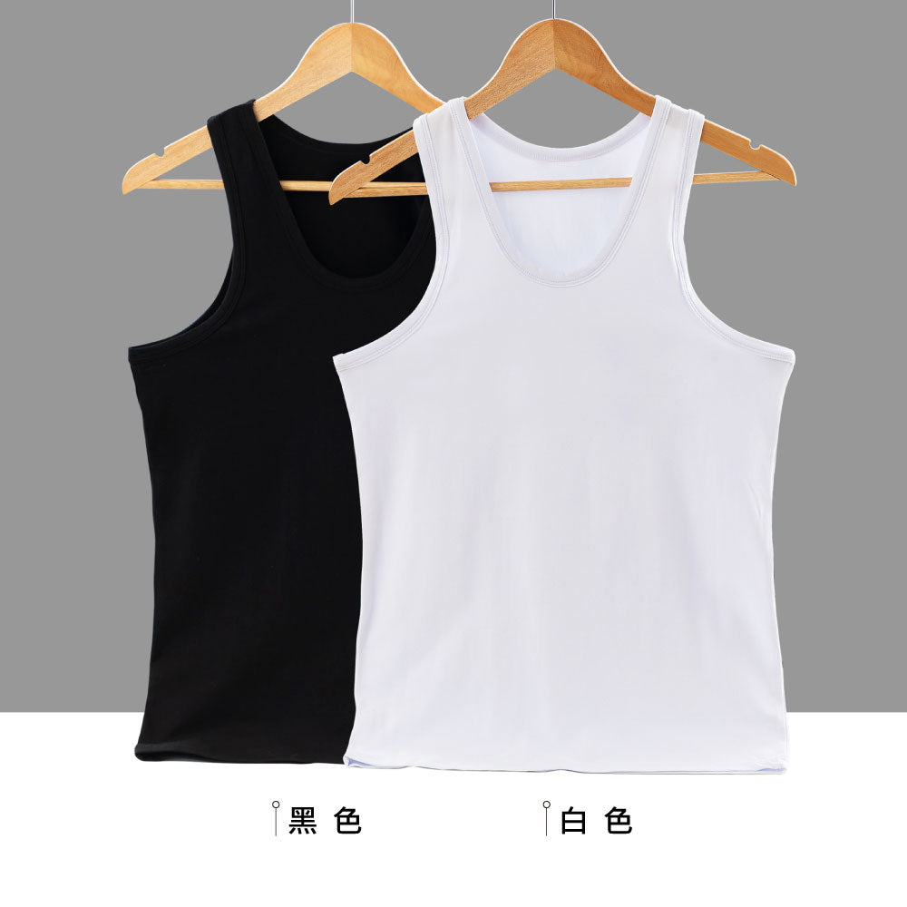 吸排速乾高彈力窄肩男背心