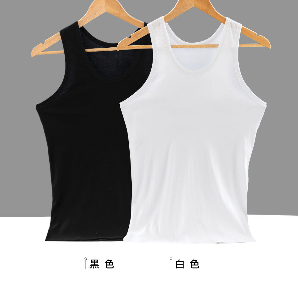 百分百天然純棉窄肩男背心
