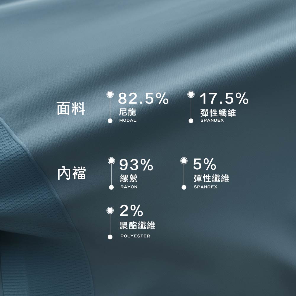 FITVEL 冰絲網眼酷涼平口褲