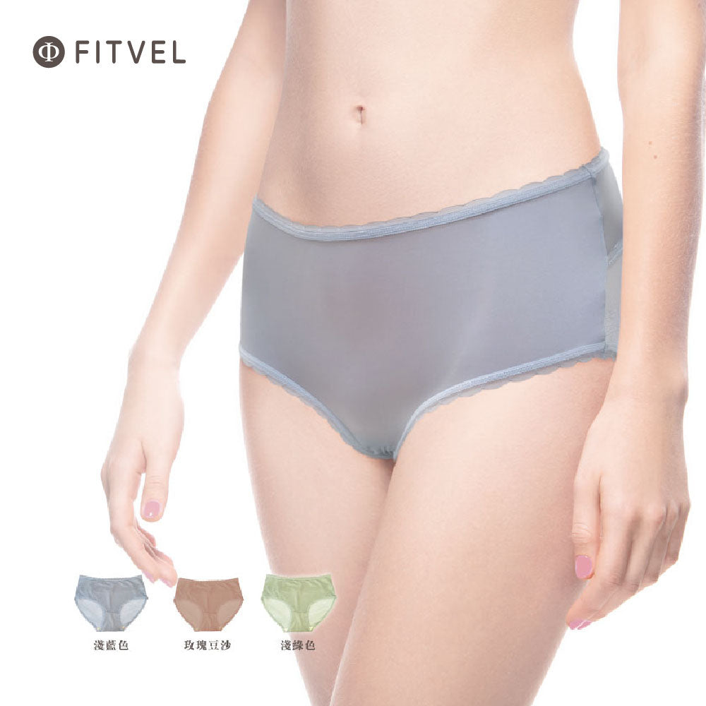 FITVEL 日系蕾絲冰絲性感內褲