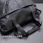 經典皮革公事托特包