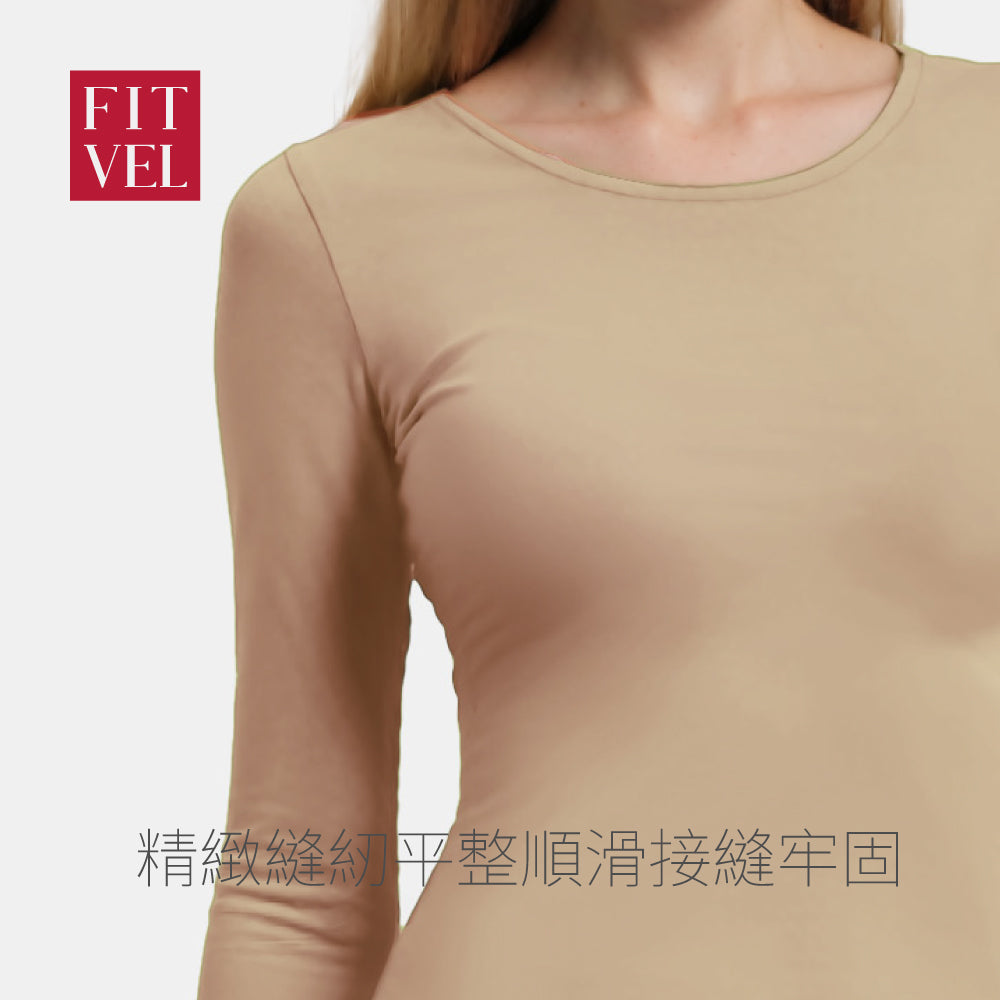 零著感高彈超輕薄保暖女士衛衣