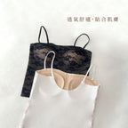 法式花色單品女吊帶上衣