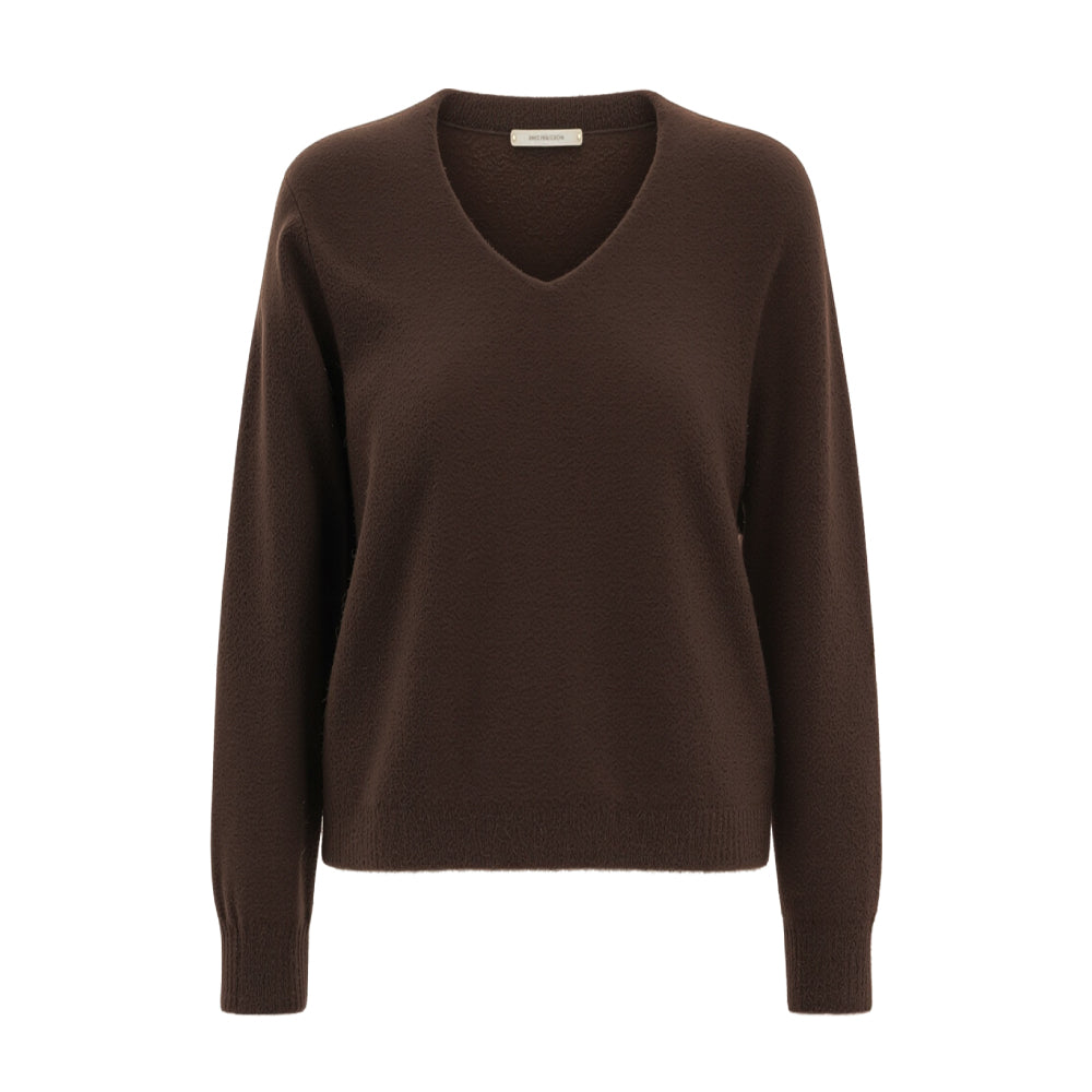 頂級羊絨羊毛V領衫