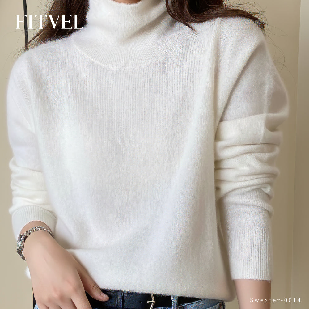 頂級羊絨羊毛高領