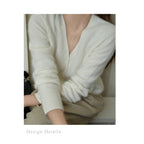 頂級山羊絨開扣衫