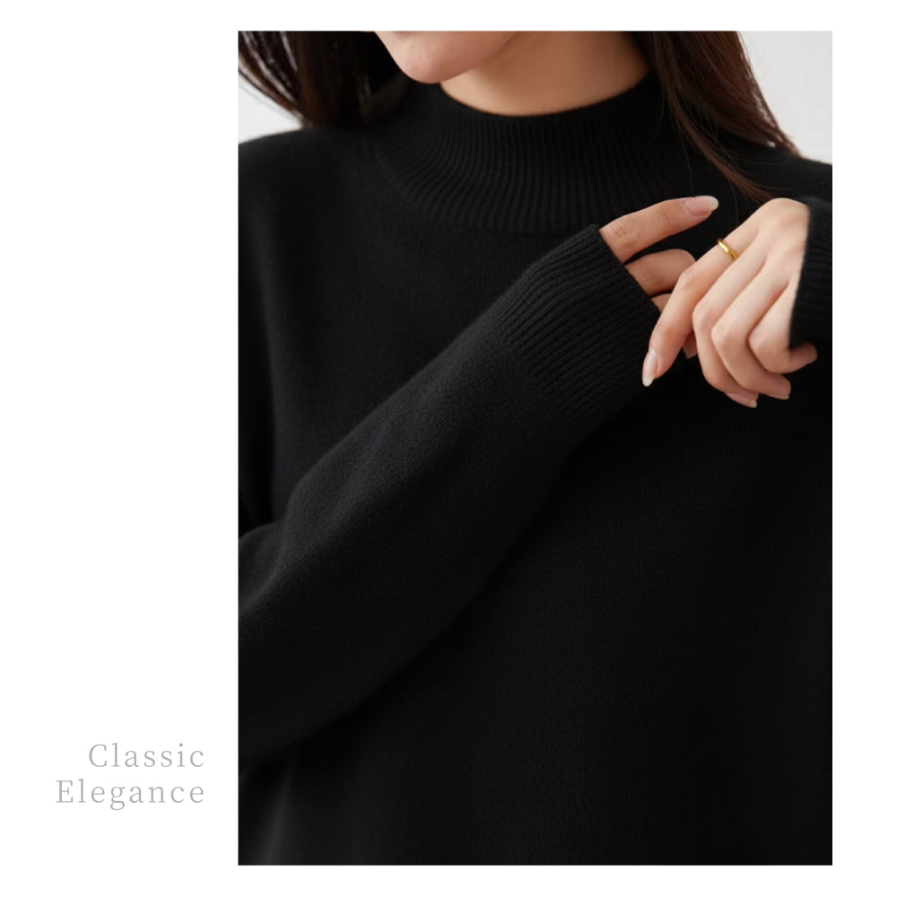 百分百美麗諾羊毛立領上衣