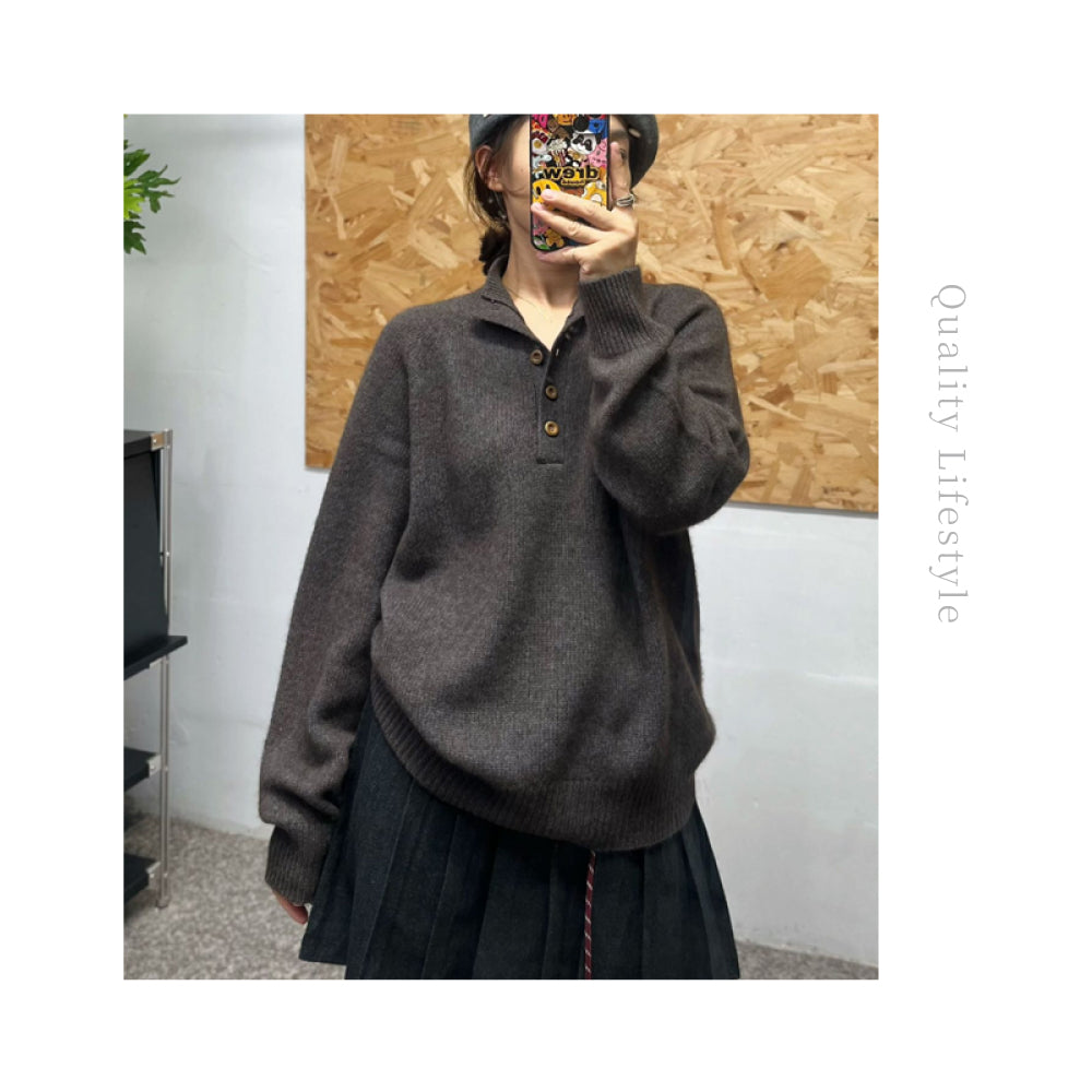 頂級髦牛絨羊毛衫