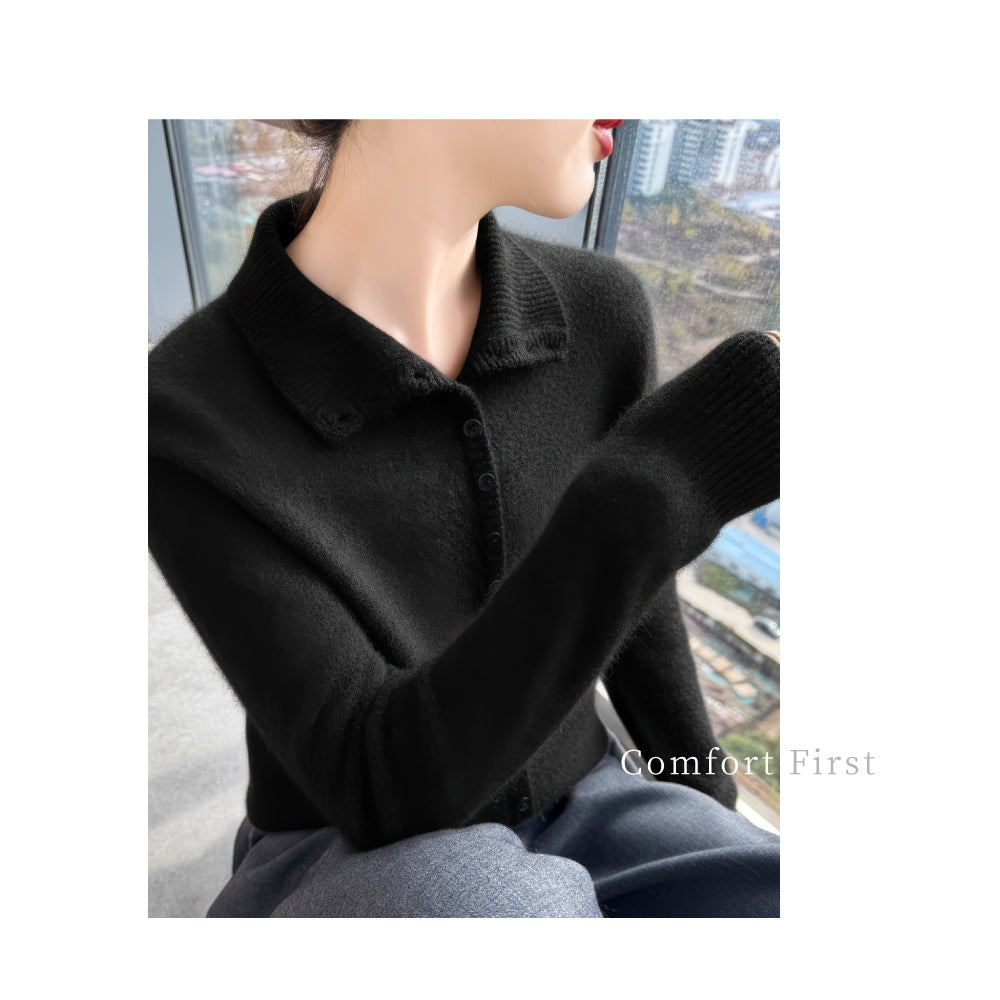 百分百頂級羊毛氣質高領衫