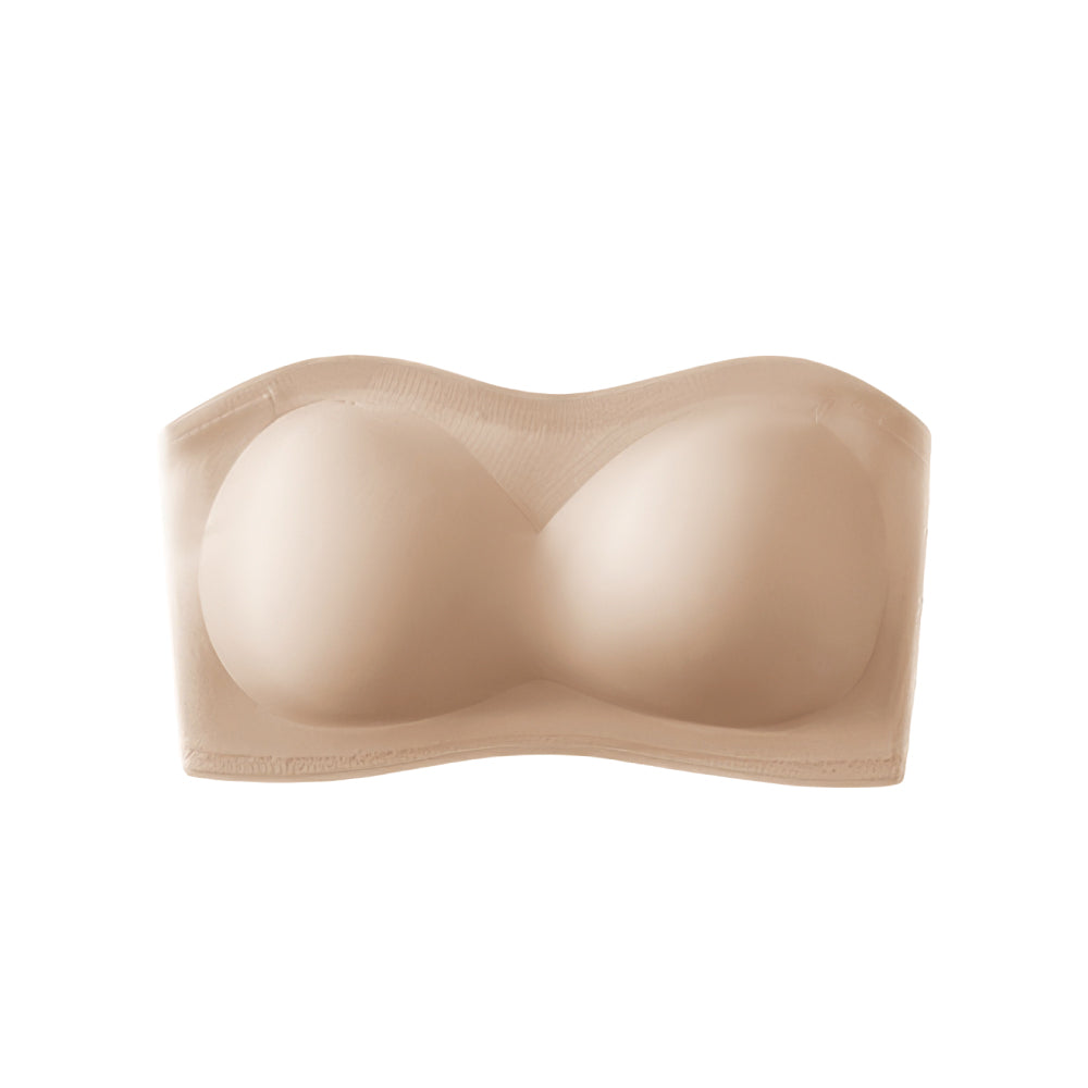 韓版無肩帶涼感防滑內衣