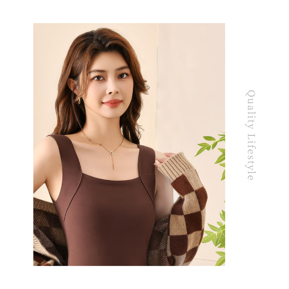 BRATOP 韓版無痕保暖刷毛背心