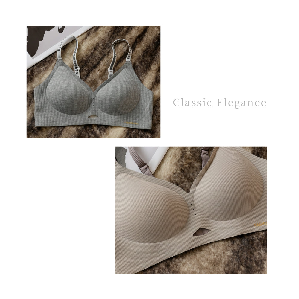 韓版無痕果凍螺紋內衣